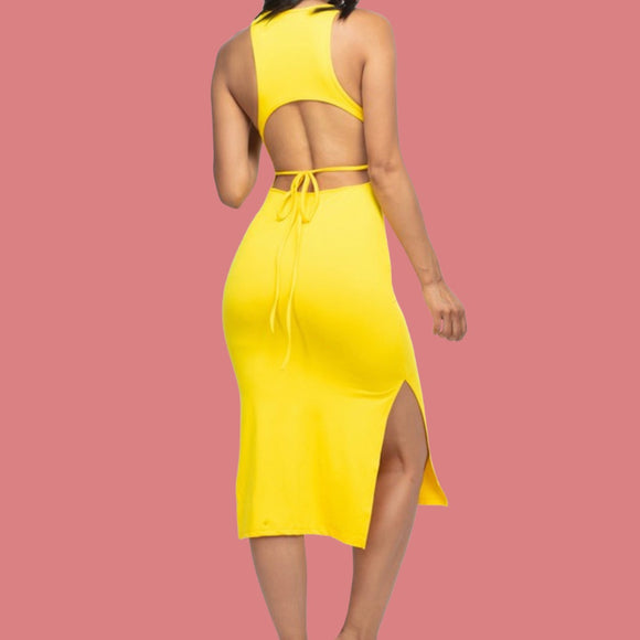 Sunniva Dress (Yellow)